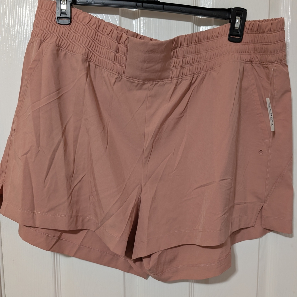 Women's Pink Quick Dry Athletic Shorts